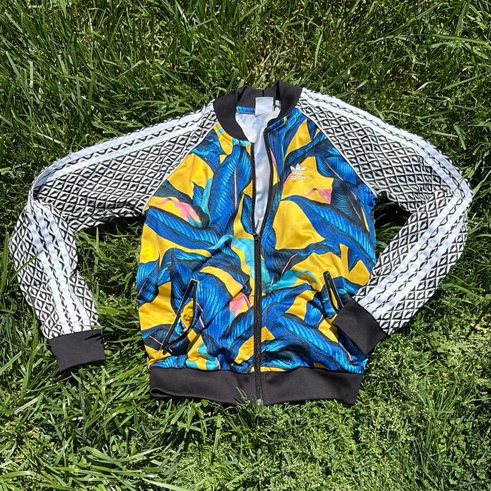 Adidas Colorful Patterned Jacket
